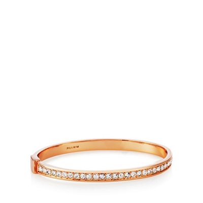 Rose gold stone bracelet
